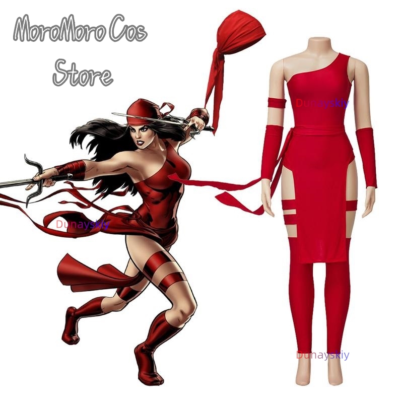 Anime Elektra Natchios Cosplay - Women'S Fashion Suit のレビューと価格