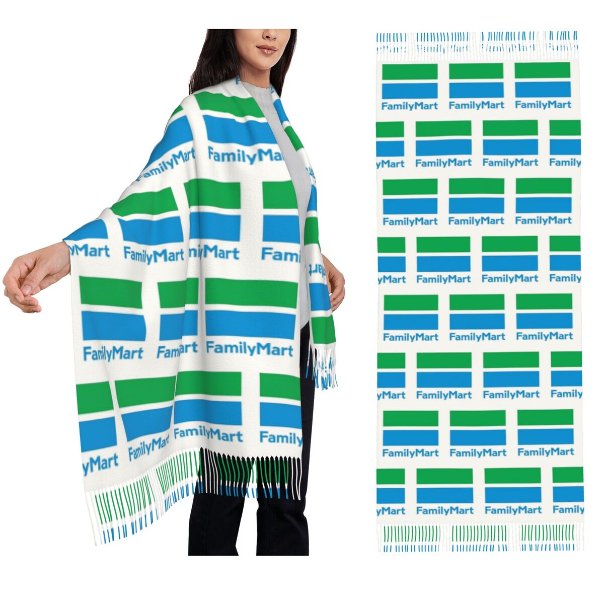 Family Mart Scarf Tassel Scarv - Women'S Fashion Mart のレビューと価格