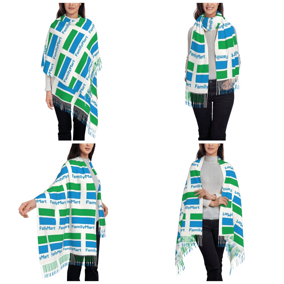 Family Mart Scarf Tassel Scarv - Women'S Fashion Mart のレビューと価格