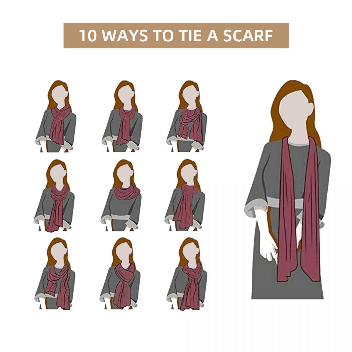 Family Mart Scarf Tassel Scarv - Women'S Fashion Mart のレビューと価格