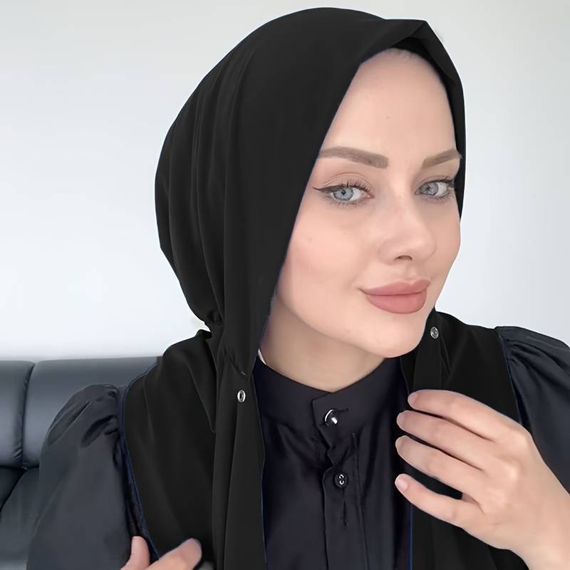 Muslim fashion simple solid co - Women Fashion Hats のレビューと価格