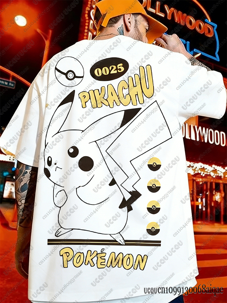 2026 Anime Pikachu&Gengar Summ - Women Fashion Images のレビューと価格