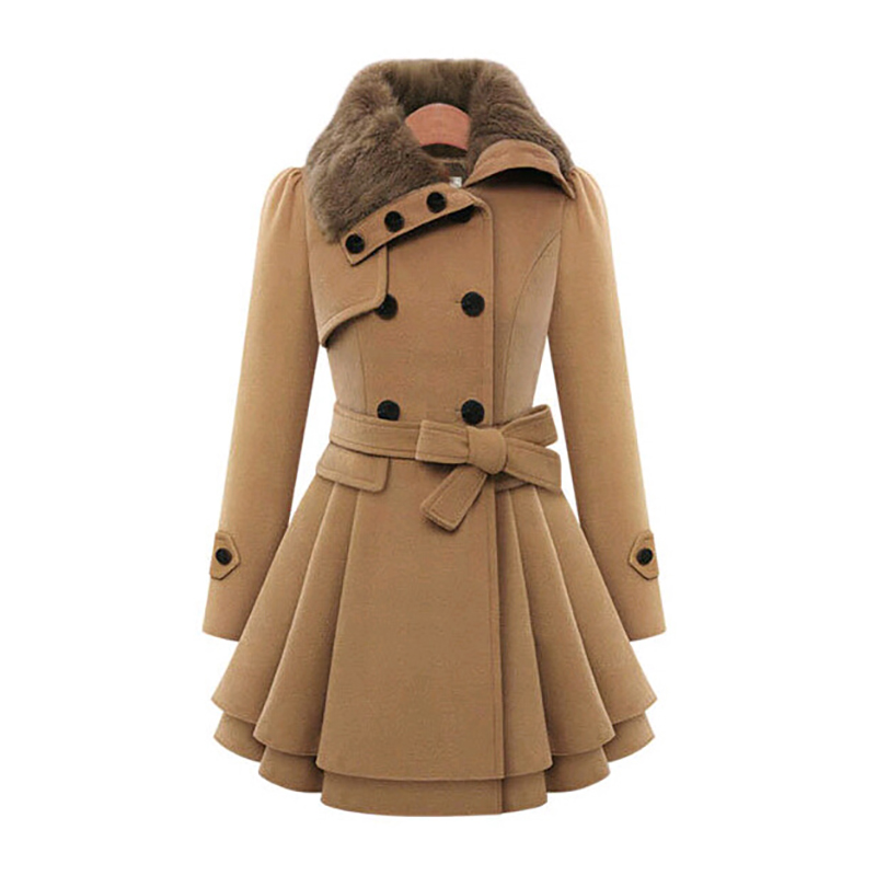 Winter Slim Long Wool Sherpa C - Sherpa Coat Women のレビューと価格