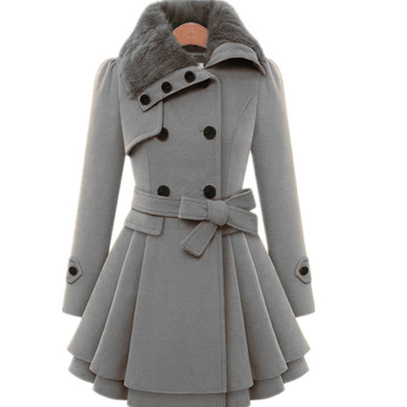 Winter Slim Long Wool Sherpa C - Sherpa Coat Women のレビューと価格