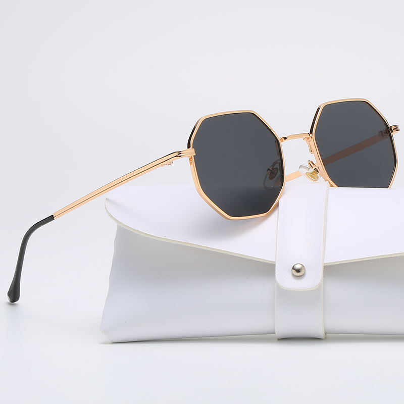 Square Polygon Metal Sunglasse - Women'S Fashion Eyeglasses のレビューと価格