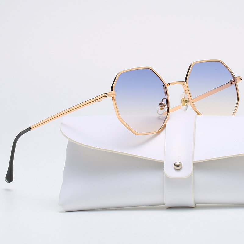 Square Polygon Metal Sunglasse - Women'S Fashion Eyeglasses のレビューと価格